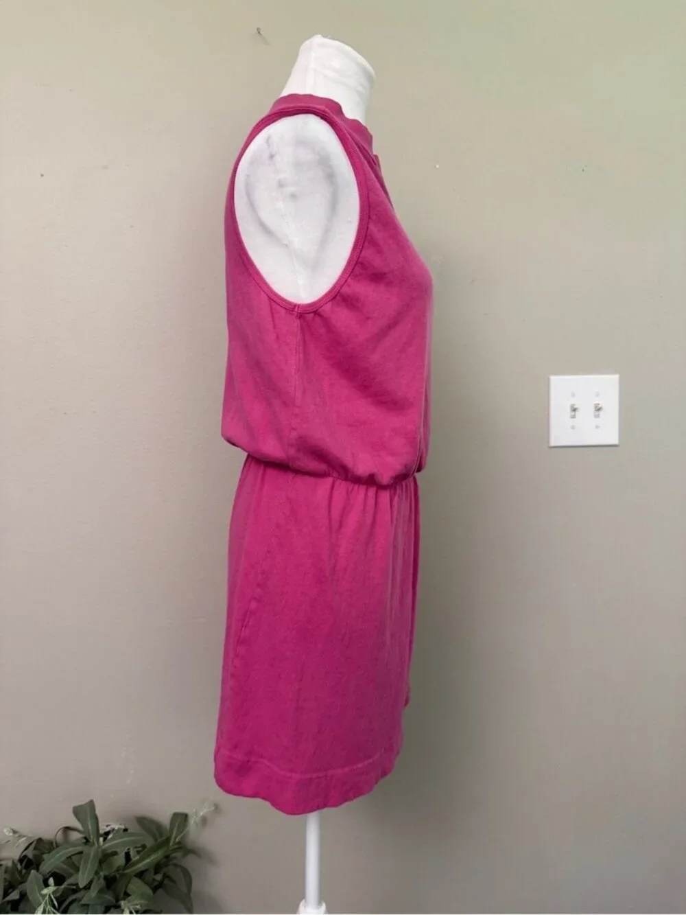 Free People Pink Sleeveless Mini Dress